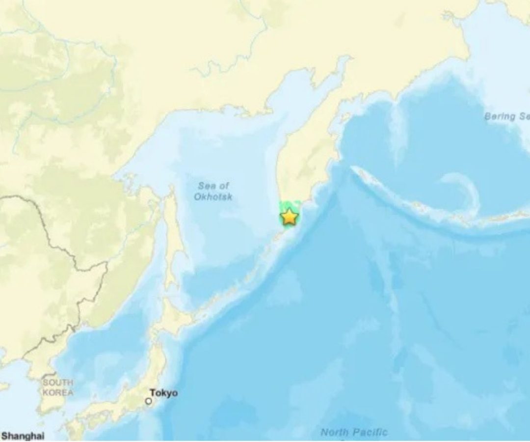 terremoto em Kamchatka
