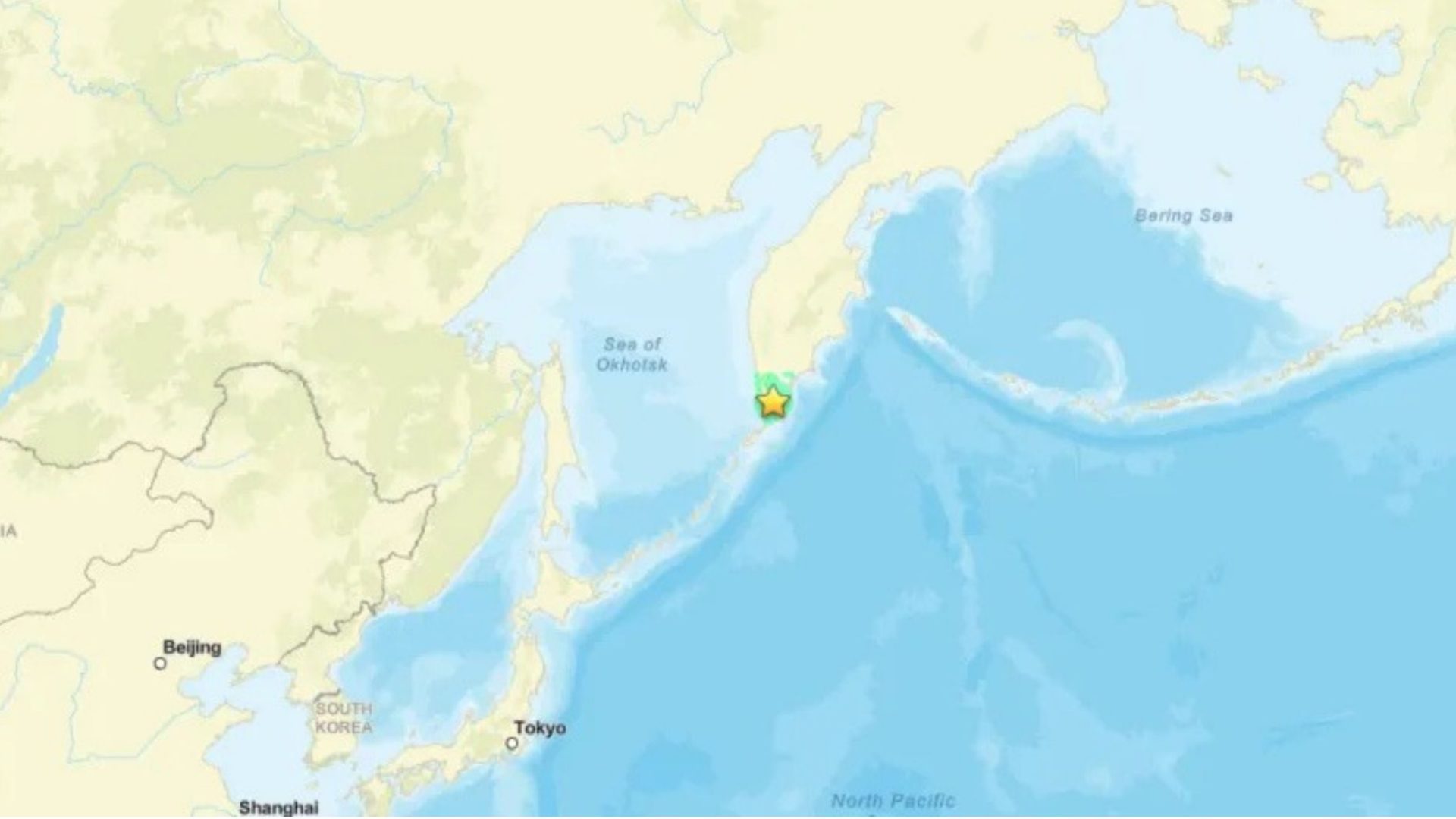 terremoto em Kamchatka