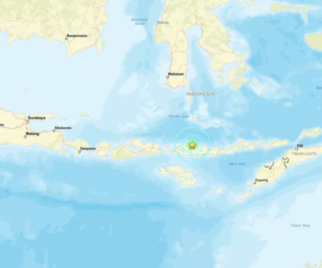 terremoto na Indonésia