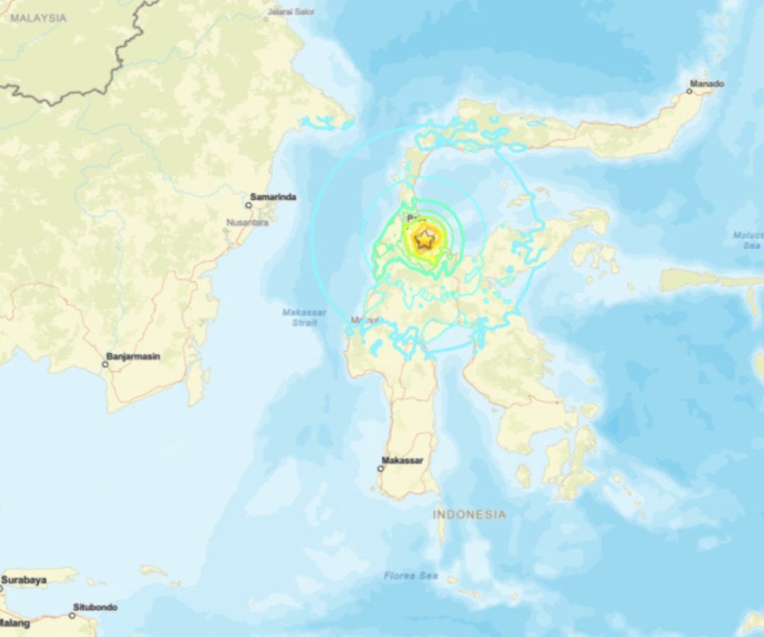 terremoto na Indonésia