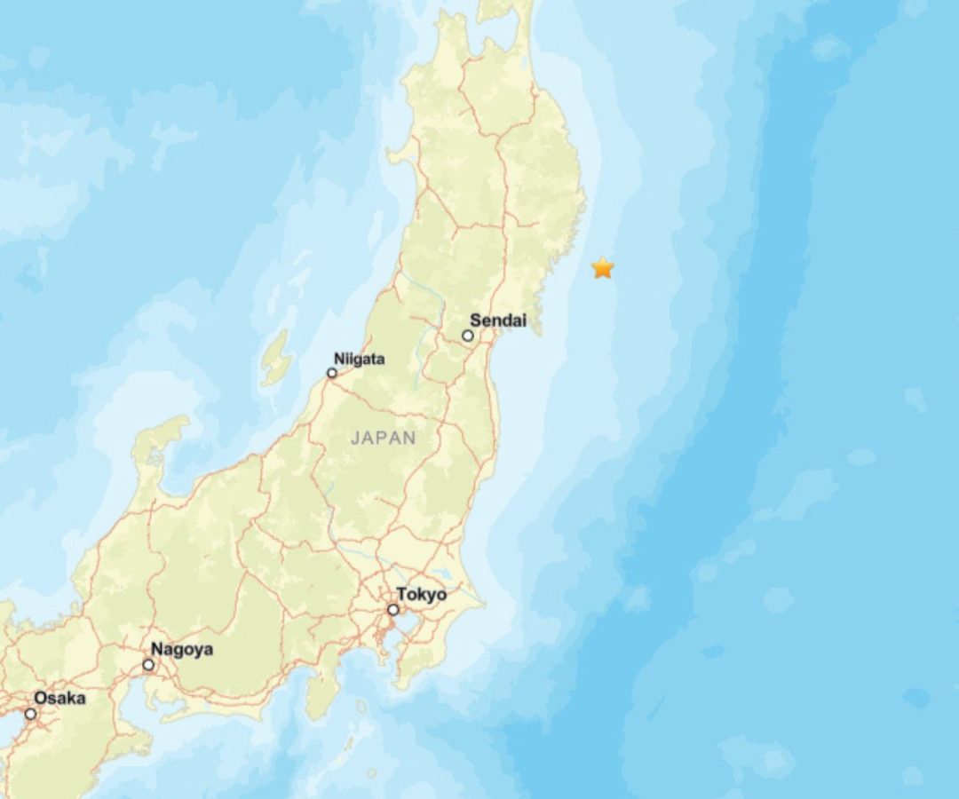 terremoto no Japão