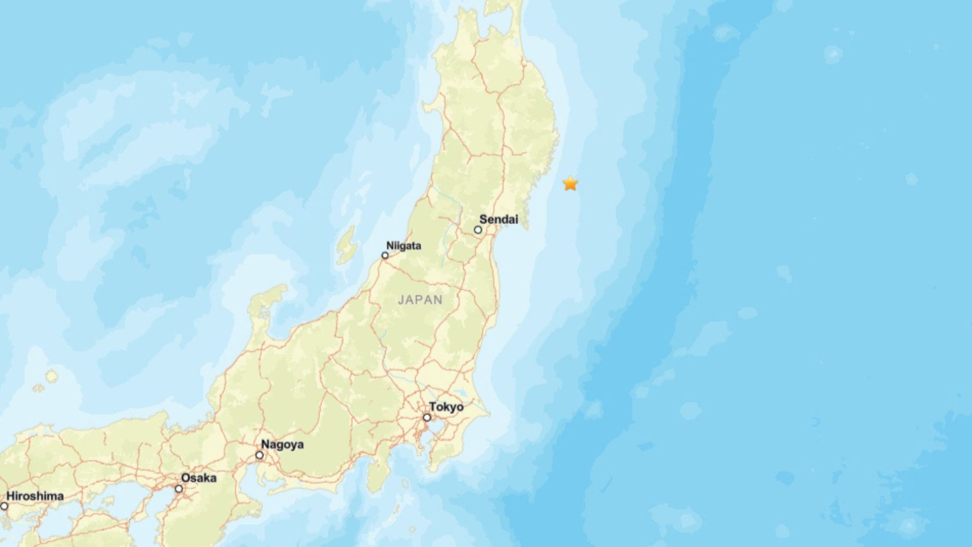 terremoto no Japão