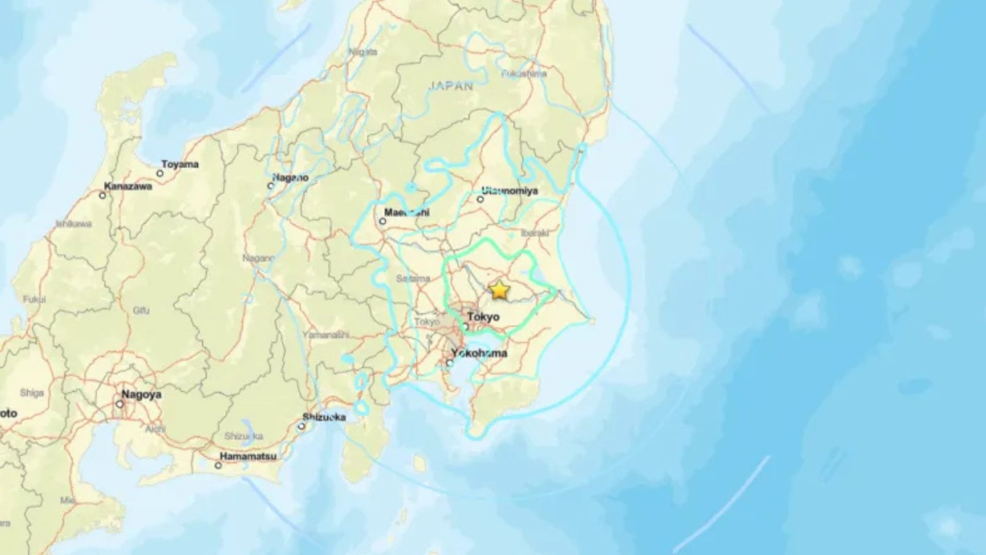 terremoto no Japão
