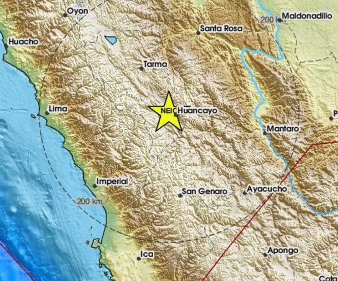 terremoto no Peru