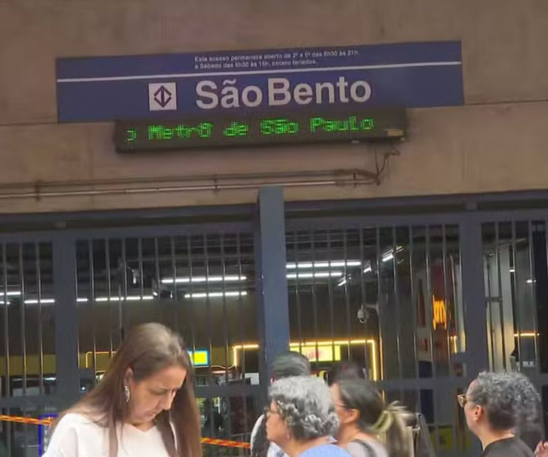tiroteio na estação São Bento