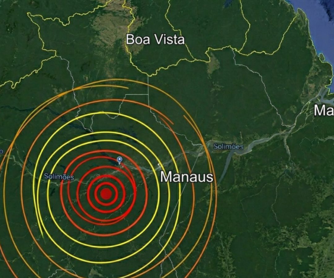 tremores no Brasil
