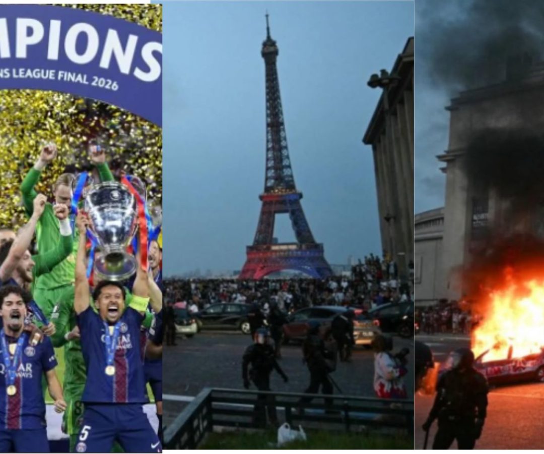 violência na França após título do PSG