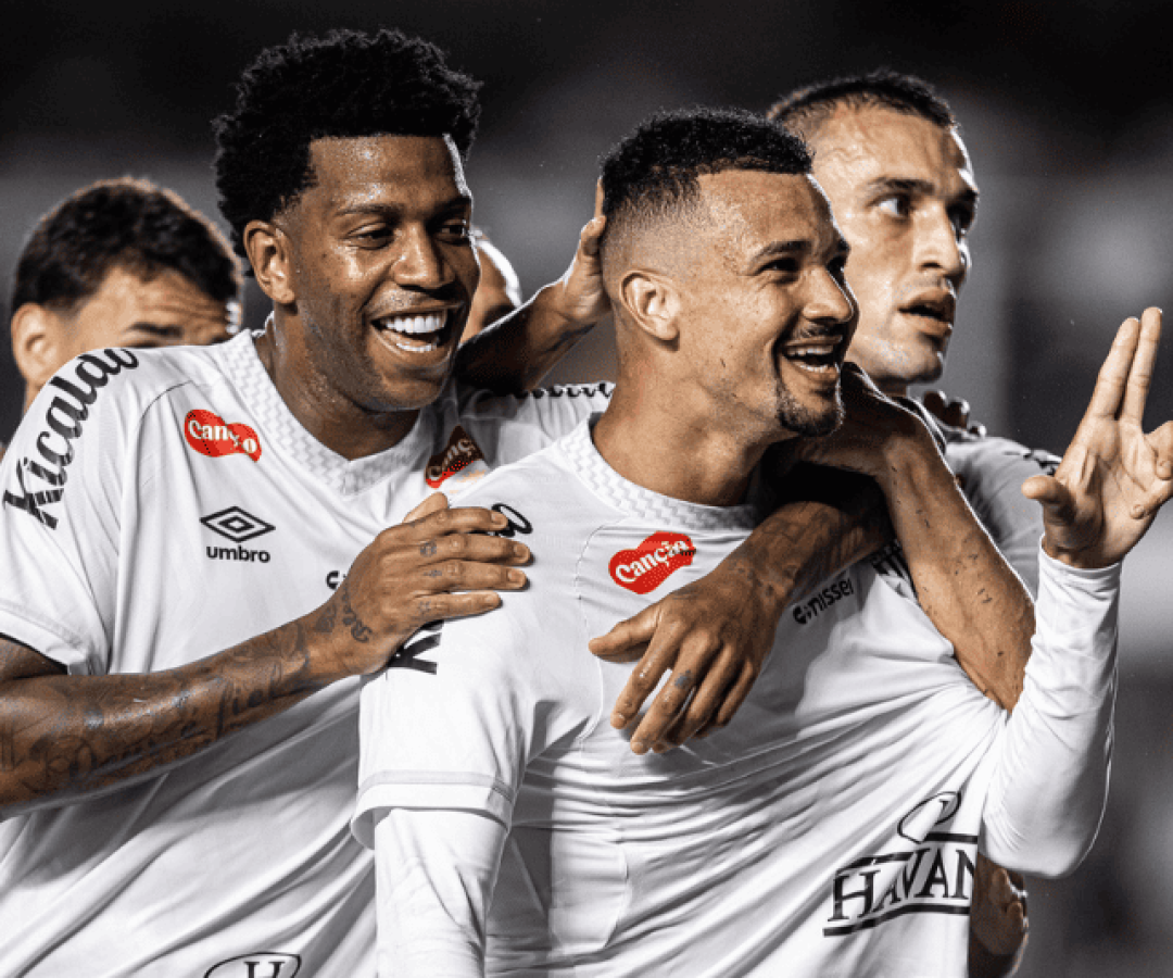 O Peixe recebeu o Atlético Mineiro na Vila Viva Sorte nesta de quarta-feira e controlou o jogo do início ao fim na vitória por 2 a 0.